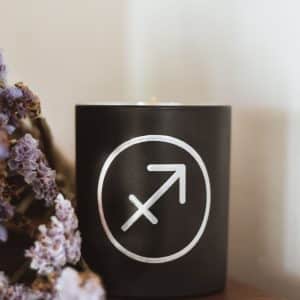 Sagittarius Zodiac Candle