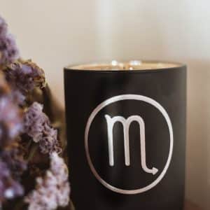Scorpio Zodiac Candle